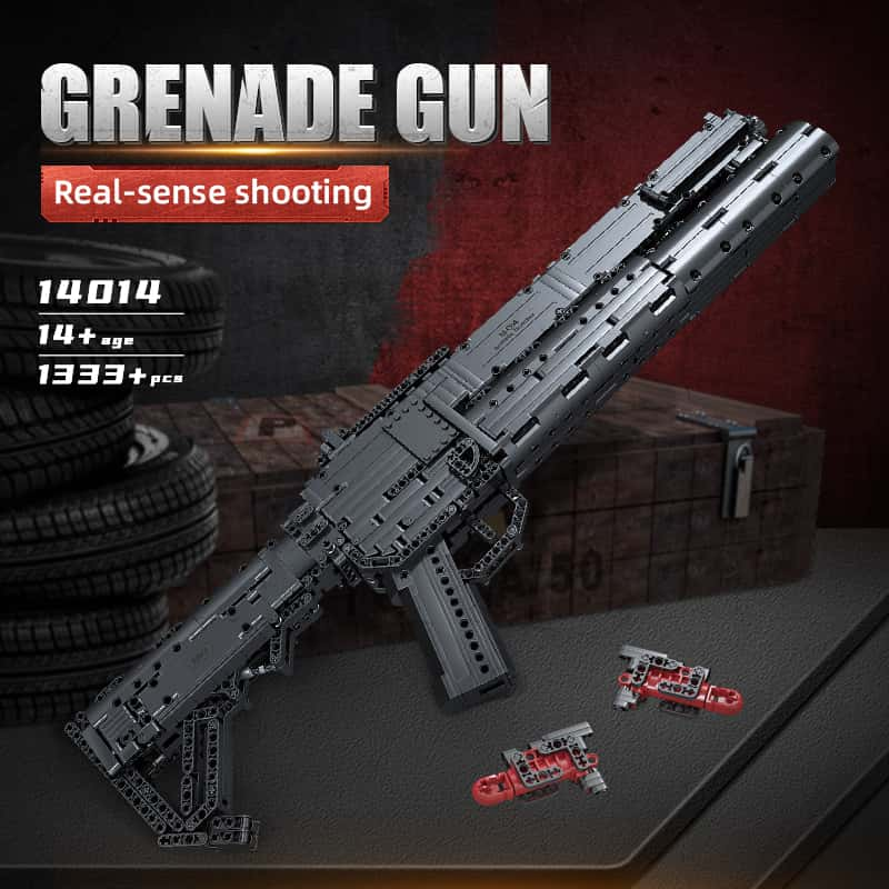 Mould King 14014 Grenade Toygun