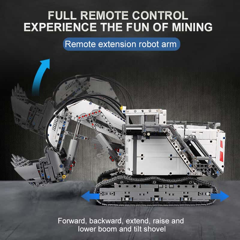 Mould King 13130 Terex Rh400 Mining Excavator