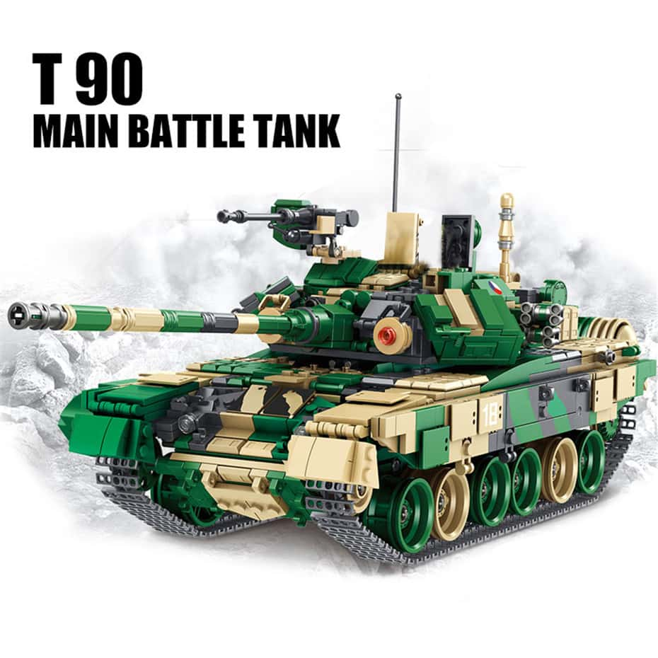 Panlos 632005 T-90 Main Battle Tanks Brick Toys