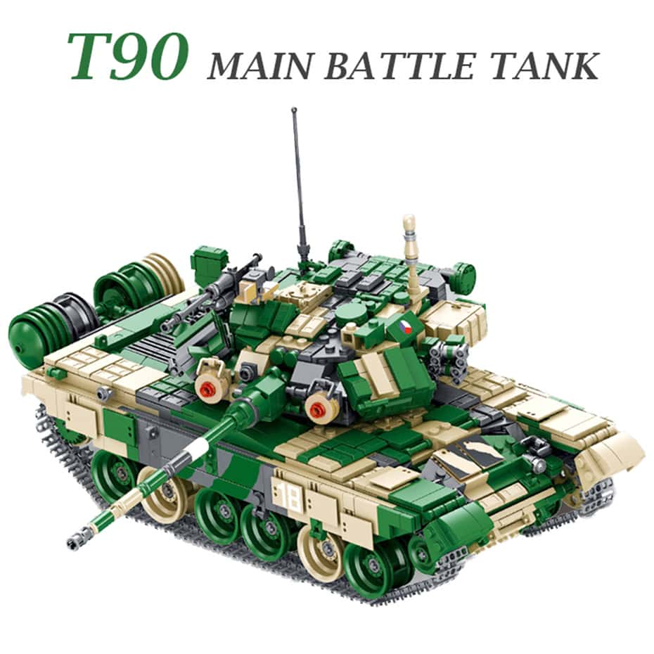 Panlos 632005 T-90 Main Battle Tanks Brick Toys