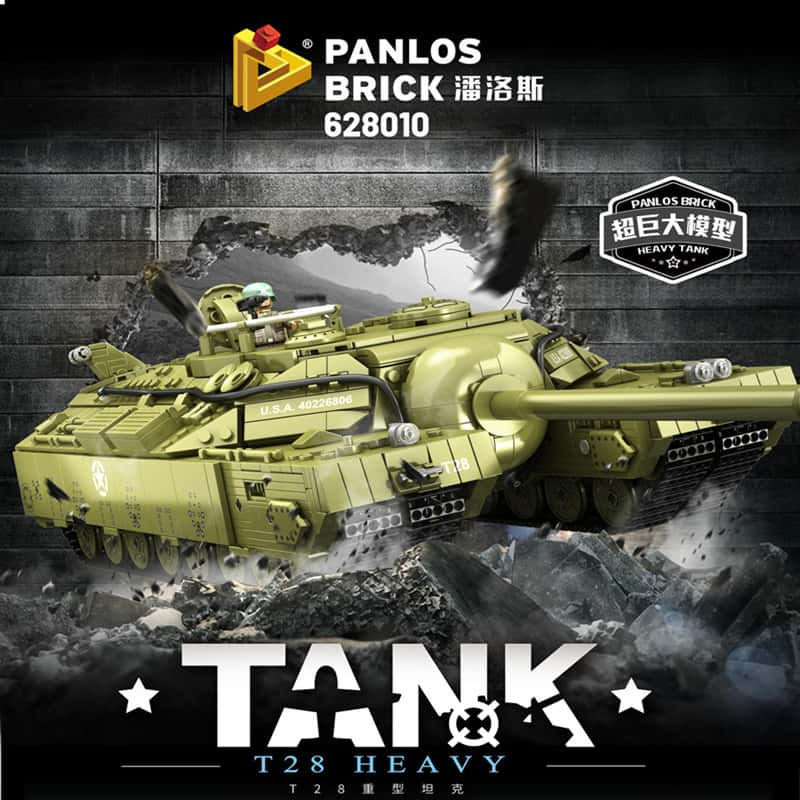 Panlos 628010 T28 Heavy Tank