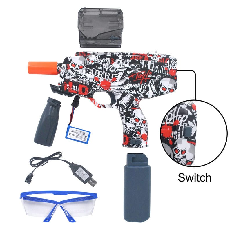 Electric Gel Ball Blaster MP9, Outdoor Activities Shooting Team Game Toy