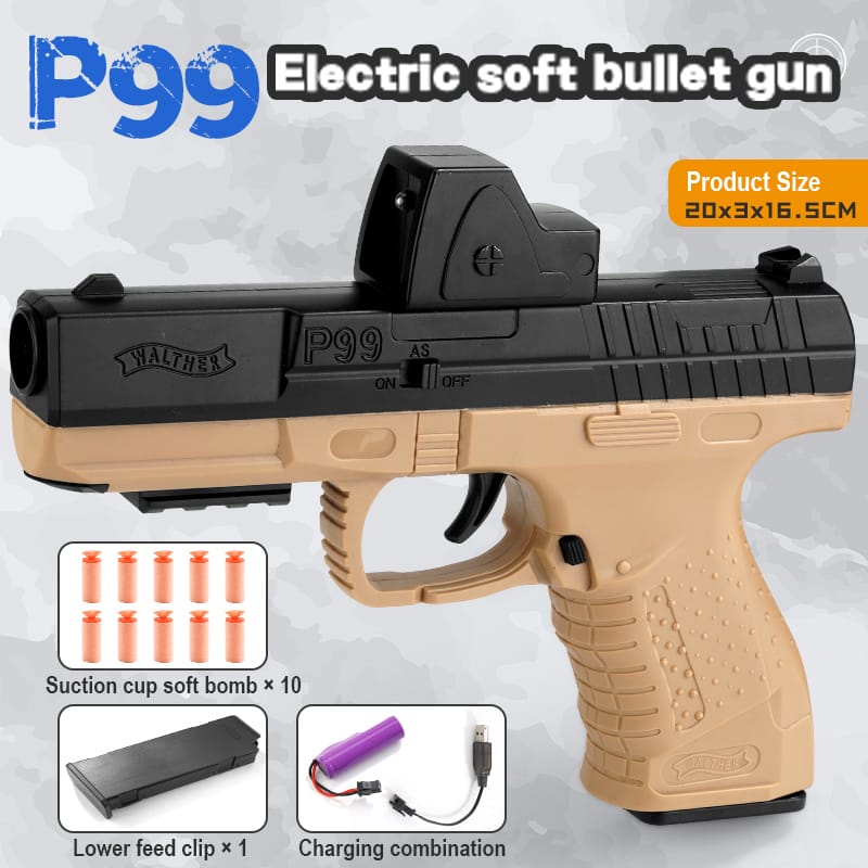 Toy Gun with Jump Mag, Soft Bullets Toys Foam Blaster