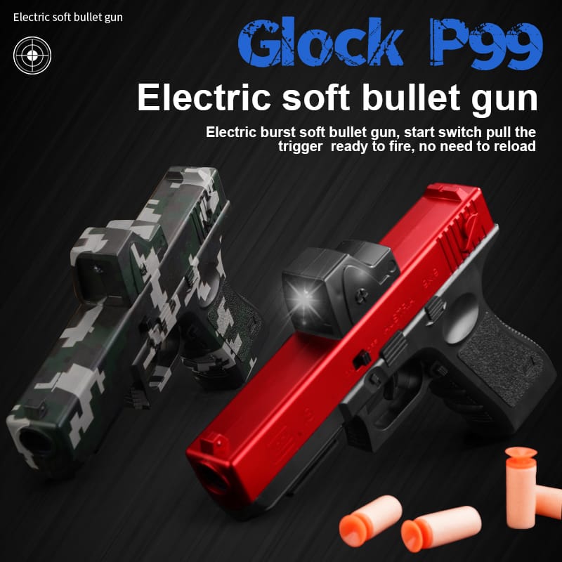 Toy Gun with Jump Mag, Soft Bullets Toys Foam Blaster