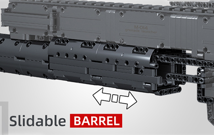  Slidable Barrel