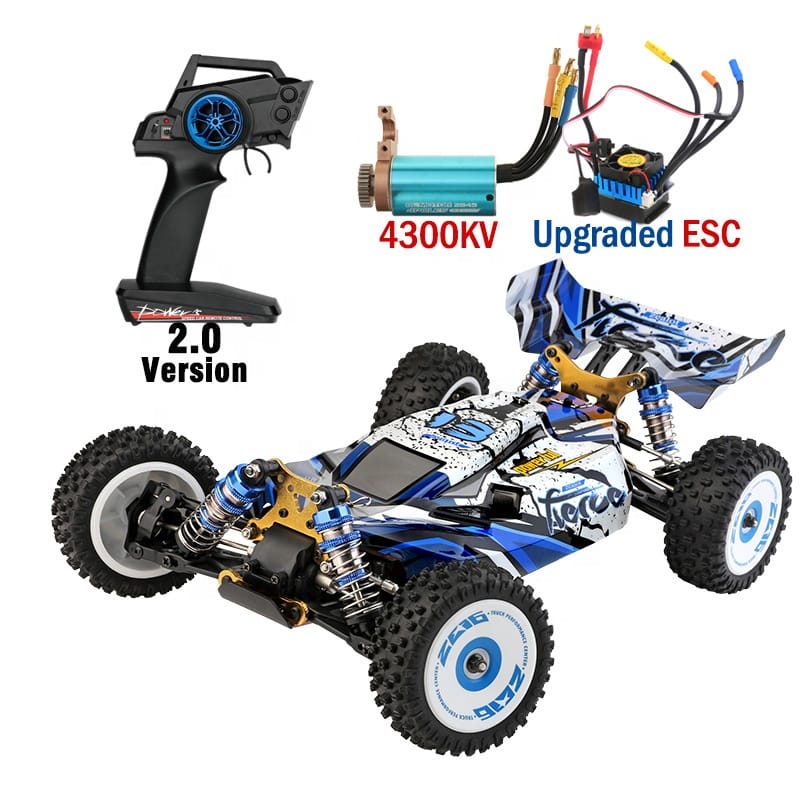 Best Sale WLtoys 124017 1:12 RC Car 75km/h Off-Road Car