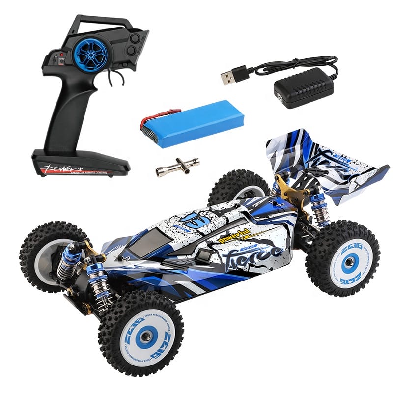 Best RC Car Wltoys 124017 v2 Brushless Upgraded RTR Off Road