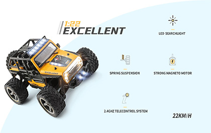 DETAILED SCALE RC MONSTER CAR BODY