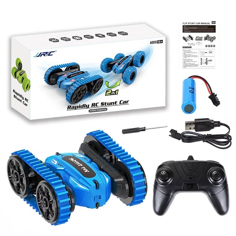 Factory Wholesale JJRC Q95 2 In 1 2.4G Remote Control Stunt Car 360 Degrees Twist Car