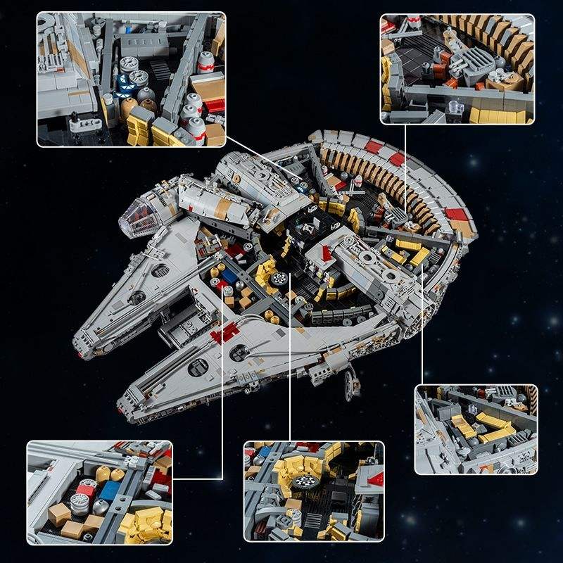 Mould King 21026 Millennium Falcon Rotj With 12688Pcs