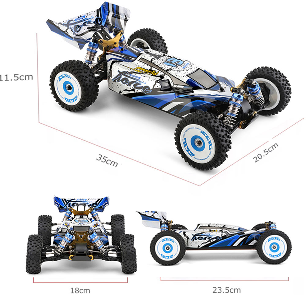 WLtoys 124016 1/12 RC Car Brushless Motor Remote Control Drift Car