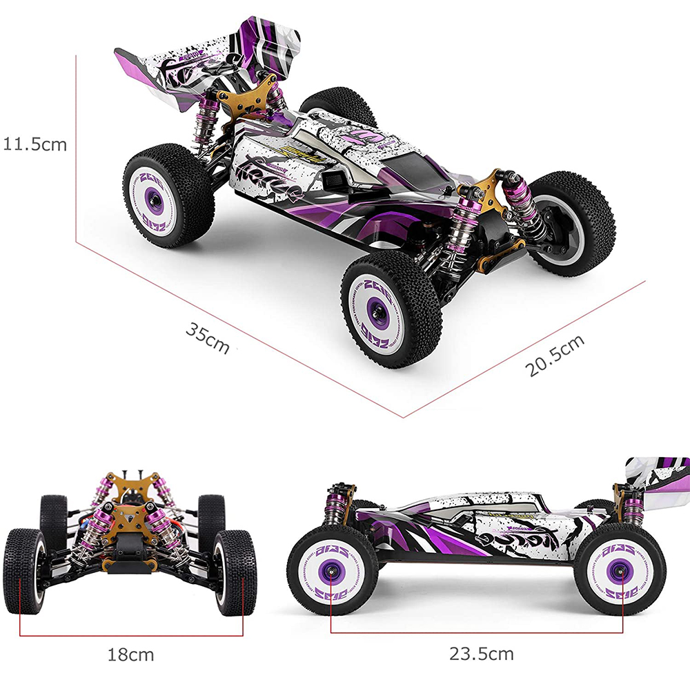 WLtoys 124016 1/12 RC Car Brushless Motor Remote Control Drift Car