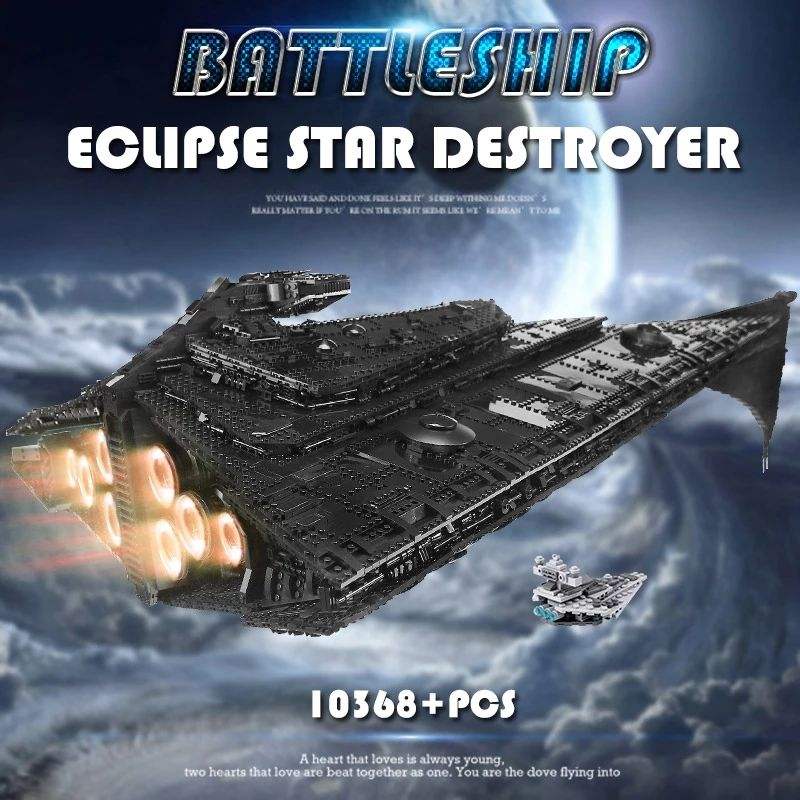 The Moc Eclipse-Class Dreadnought 21004