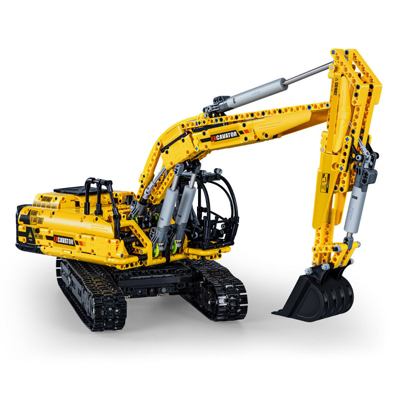 Cada C61082 Excavator Building Blocks Models Rc Car