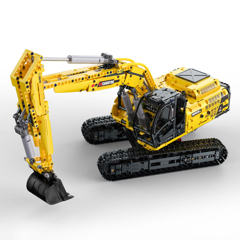 Cada C61082 Excavator Building Blocks Models Rc Car