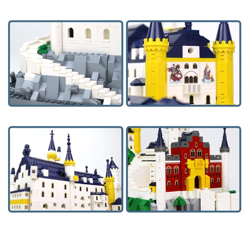 Wange 6226 Modular Building Schloss Neuschwanstein Moc