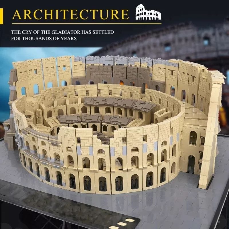 Moc-49020 Mould King 22002 The Colosseum