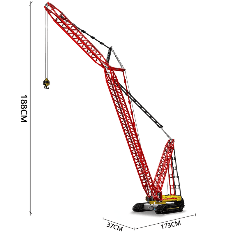 Mould King 17015 Crawler Crane Liebherr Lr13000 Toys