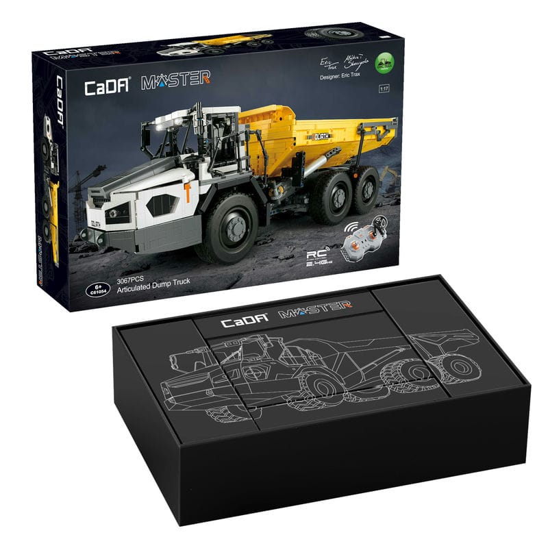 Cada C61054 Rc Articulated Dump Truck Moc