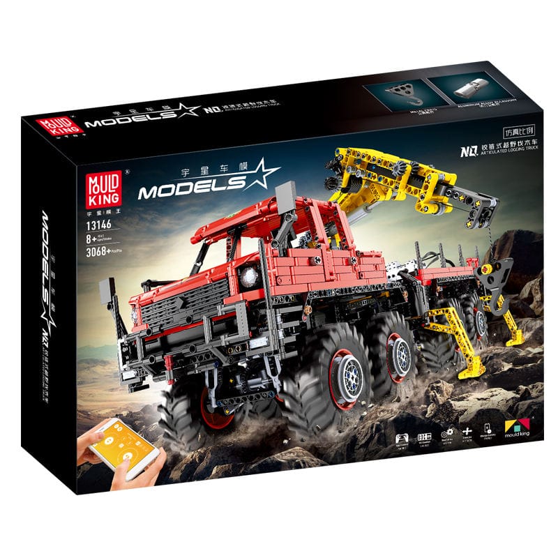 Mould King 13146 Articulated 8×8 Offroad Truck