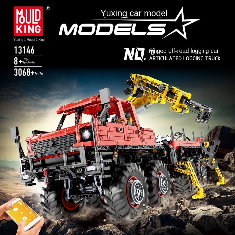 Mould King 13146 Articulated 8×8 Offroad Truck