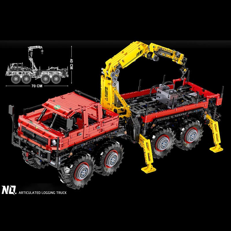 Mould King 13146 Articulated 8×8 Offroad Truck