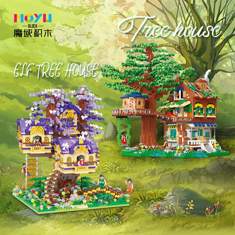 Moyu 92014 Tree House Moc Block Toys