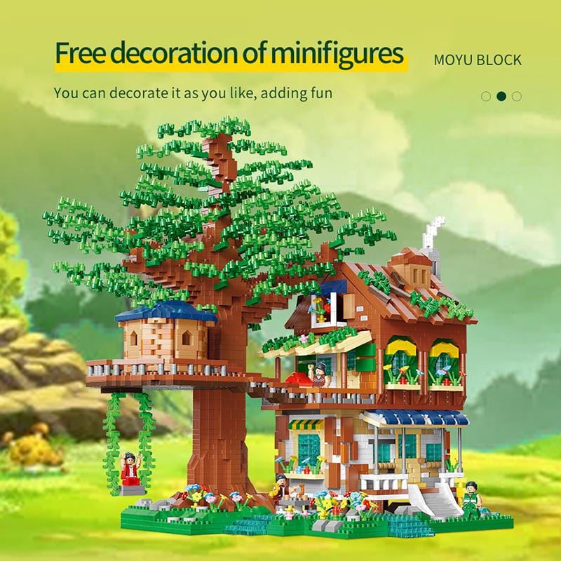 Moyu 92014 Tree House Moc Block Toys