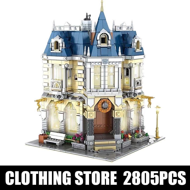 Mould King 11005 Costume Shop With Light Bricks