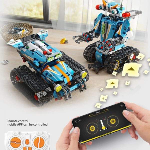 Panlos 675001 Moctechnical Remote Control Diy Programming Robot