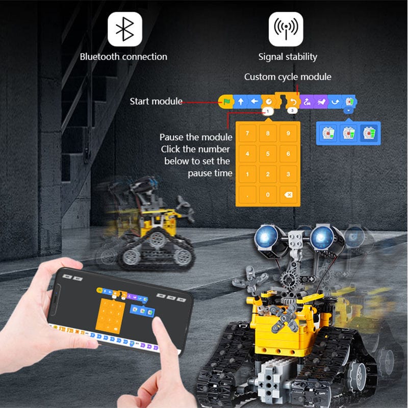 Pangu Pg-13010 Wall E Smart Track Robot